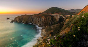 Big Sur Coast During Golden Hour Wallpaper