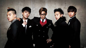 Bigbang Formal Black Suit Wallpaper