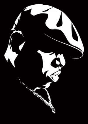 Biggie Smalls - The Unforgettable Legend Of Rap Wallpaper