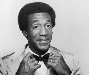 Bill Cosby Black And White Photo Wallpaper