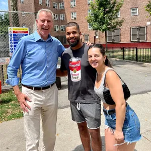 Bill De Blasio With A Couple Wallpaper