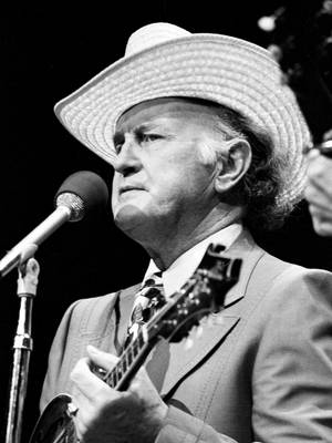 Bill Monroe On The Johnny Cash Show 1971 Wallpaper