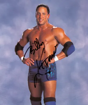 Billy Kidman Autographed Promo Photo Wallpaper