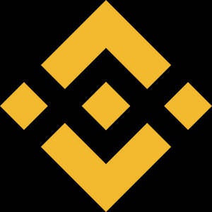 Binance Yellow Rhombus Wallpaper