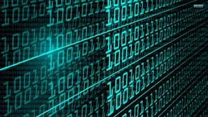 Binary Numbers Infinite Wallpaper