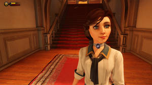 Bioshock 4k Elizabeth Bird Necklace Wallpaper