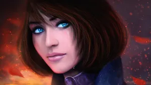 Bioshock Infinite Desktop Elizabeth Blue Eyes Wallpaper