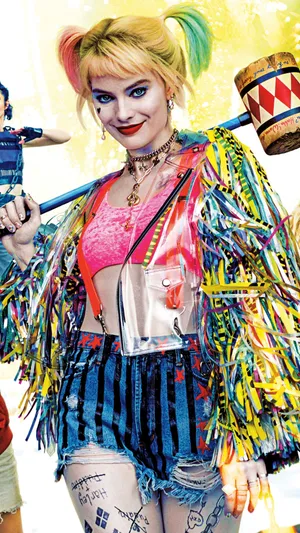 Birds Of Prey Harley Quinn Outfit Wallpaper