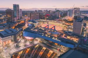 Birmingham New Street At Noon Wallpaper