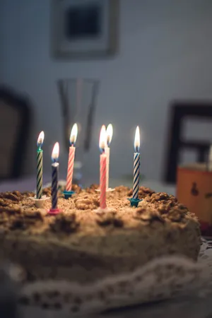 Birthday Yummy Cake Wallpaper