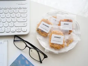 Biscuits On Plate Food Desktop Wallpaper