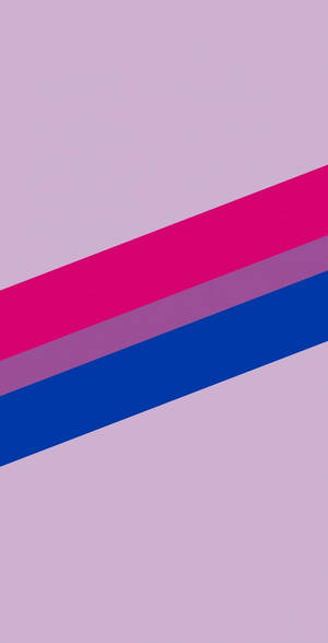 Bisexual Flag Lavender Wallpaper