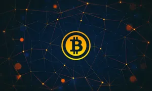 Bitcoin Network Connectivity Wallpaper