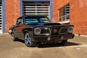Black 1965 Plymouth Barracuda Wallpaper