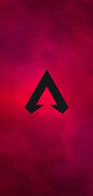 Black A Logo Apex Legends Phone Wallpaper