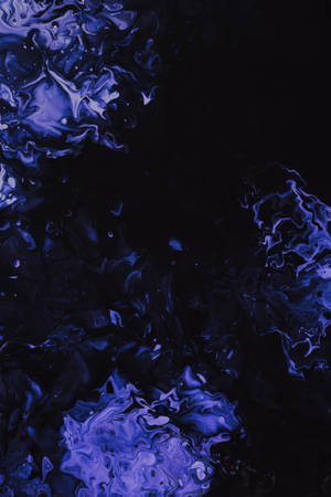 Black Abstract Purple Paint Wallpaper