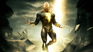 Black Adam Elctrokenesis Wallpaper