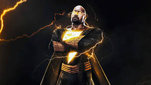 Black Adam Folded Arms Wallpaper