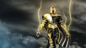 Black Adam Modified Suit Wallpaper