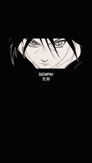 Black Aesthetic Anime Itachi Uchiha Senpai Wallpaper