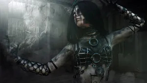 Black Aesthetic Enchantress Wallpaper