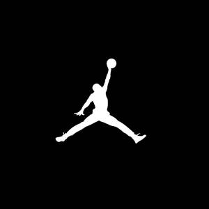 Black Air Jordan Background Wallpaper