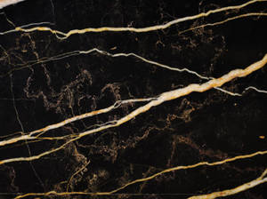 Black And Gold Marble Depths Wallpaper