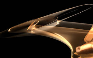 Black And Gold Smoke Hd Wallpaper