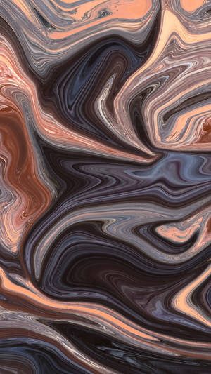 Black And Orange Marble Iphone Wallpaper