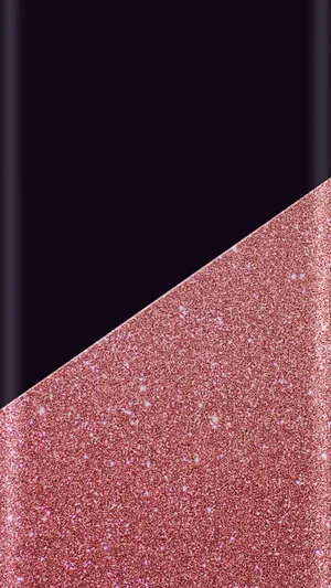 Black And Pink Glittery Iphone Wallpaper