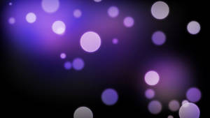 Black And Purple Aesthetic Bokeh Wallpaper