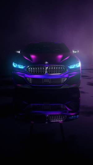 Black And Purple Aesthetic Car Wallpaper