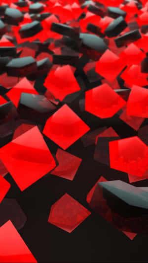 Black And Red Cool Design Iphone Wallpaper