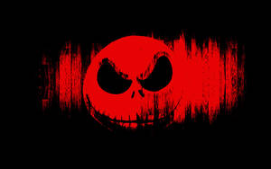 Black And Red Jack Skellington Wallpaper