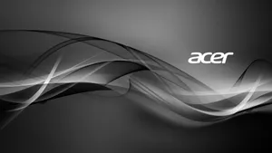 Black And White Acer Logo Wallpaper