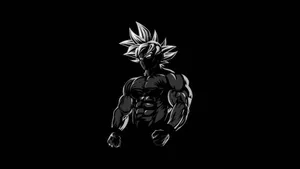 Black And White Anime Pfp Of Goku Wallpaper