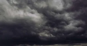 Black And White Clouds Intersecting In The Sky Wallpaper