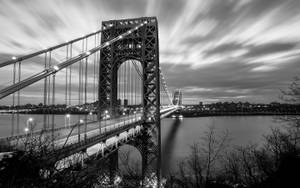 Black And White Golden Gate Bridge Wallpaper