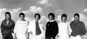 Black And White Jackson 5 Portrait Wallpaper