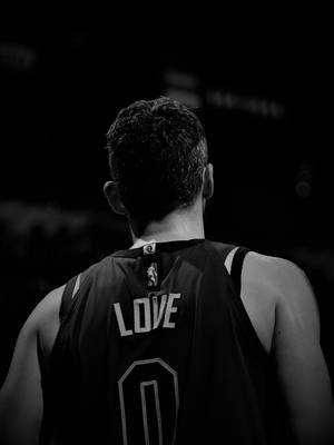 Black And White Kevin Love Wallpaper