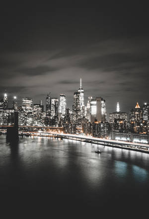 Black And White New York City Wallpaper