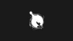 Black And White Pc Goku Kamehameha Wallpaper
