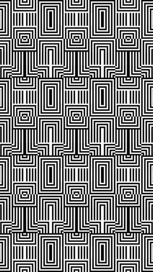 Black And White Squares And Rectangles Wallpaper