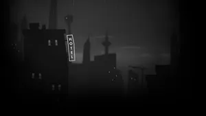 Black Anime City Aesthetic Pc Wallpaper