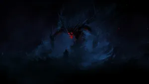 Black Anime Demon Wallpaper