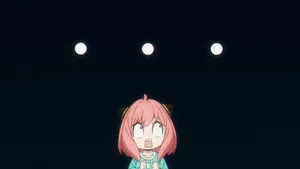 Black Anya Forger Spy X Family Wallpaper