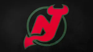 Black Background New Jersey Devils Logo Wallpaper