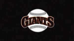 Black Baseball San Francisco Giants Logo Wallpaper