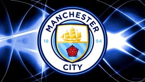 Black, Blue And White Manchester City Fc Wallpaper
