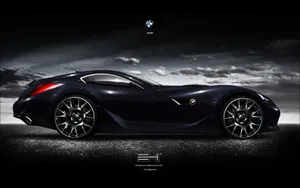 Black Bmw 8 Supercar Wallpaper